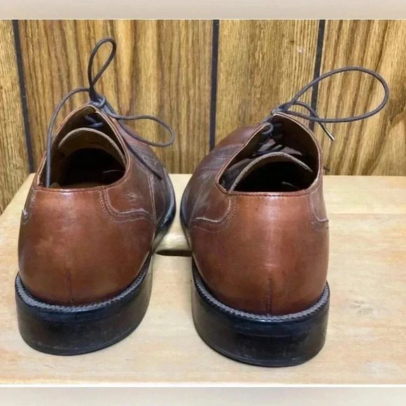 Men BOSTONIAN 2pod Comfort Brown Two Tone Cap Toe Lace Derby Leather Shoe Sz 10 main image 9